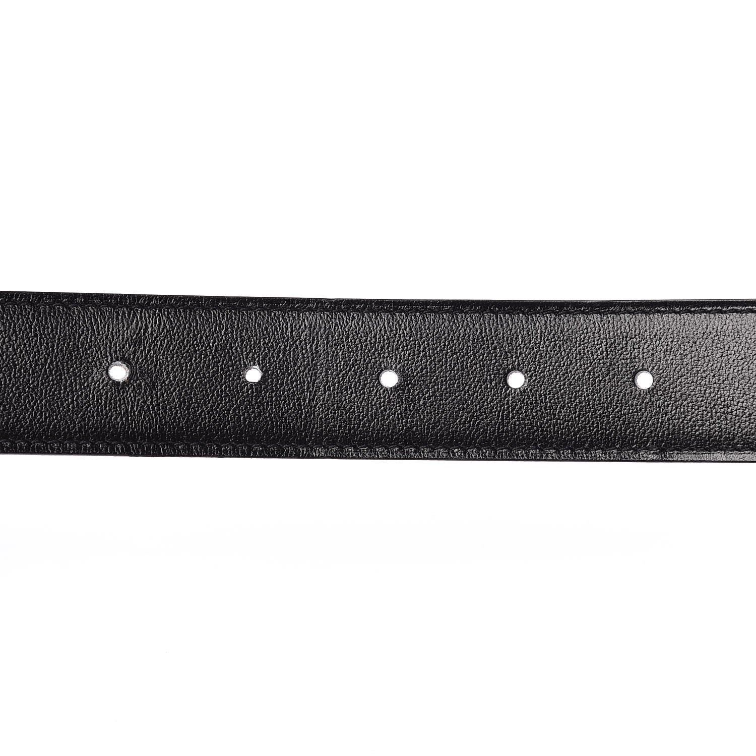 Hermes 135 Togo 32mm Belt Strap 85 Black Gold 5 of 8