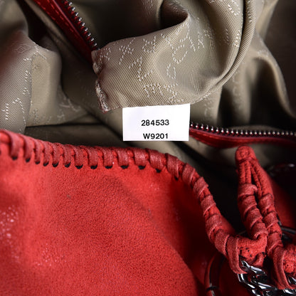 Stella McCartney Shaggy Deer Falabella Hobo Red 7 of 7