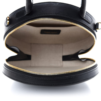 Mansur Gavriel Calfskin Circle Crossbody Bag Black 6 of 12