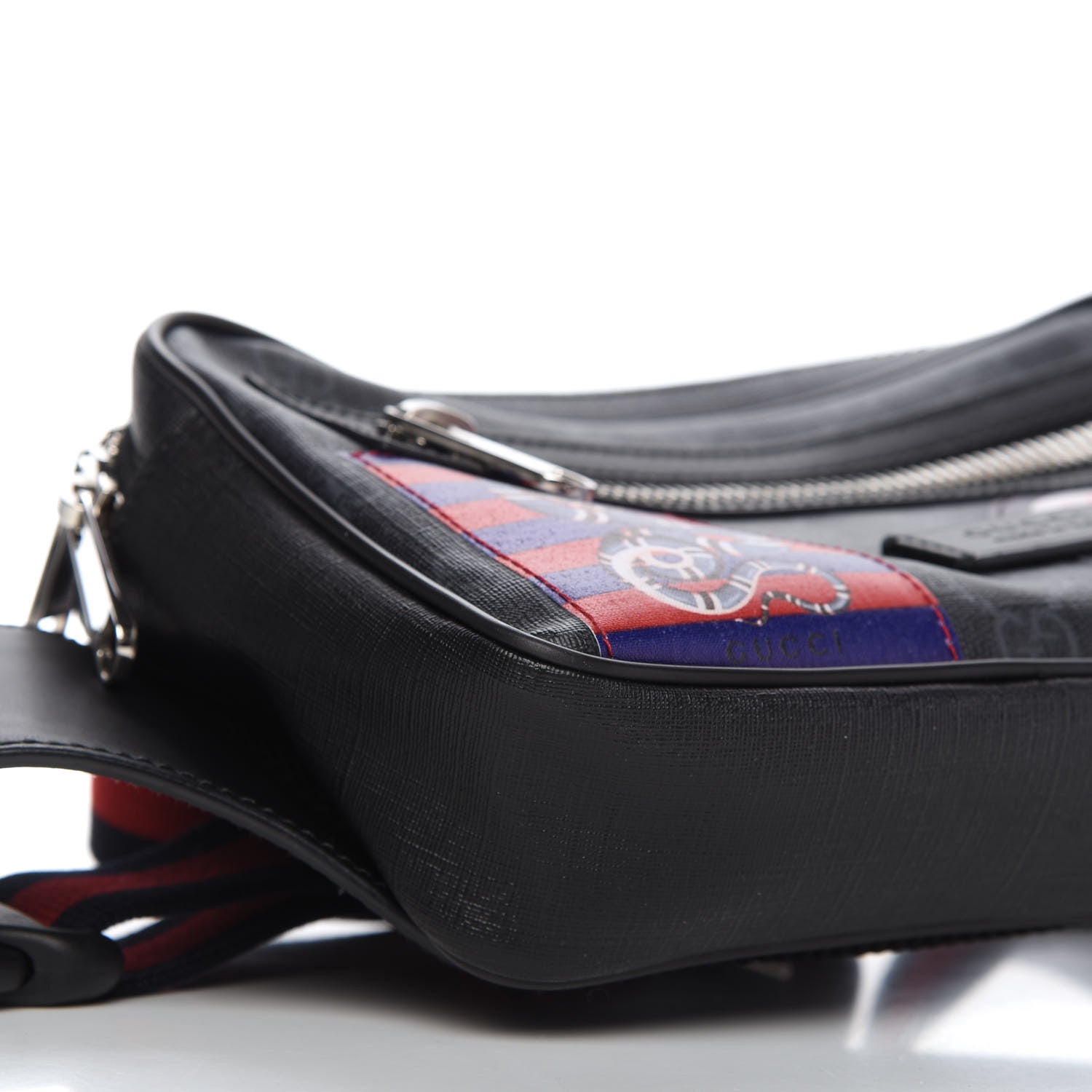 Gucci GG Supreme Monogram Night Courrier Belt Bag Black Multicolor 6 of 11