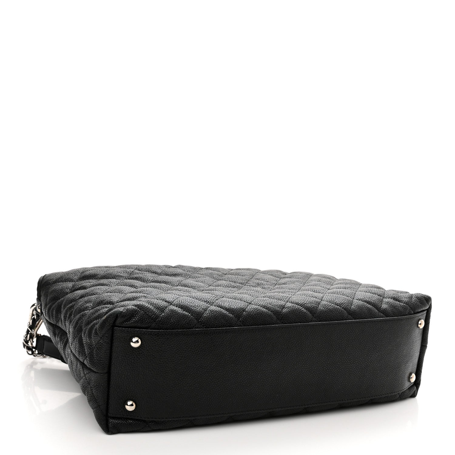 Chanel Caviar Quilted French Riviera Hobo Black 4 of 15