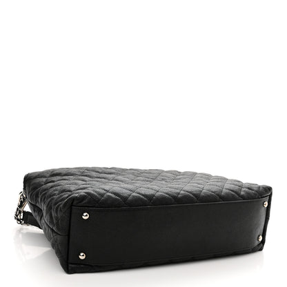 Chanel Caviar Quilted French Riviera Hobo Black 4 of 15