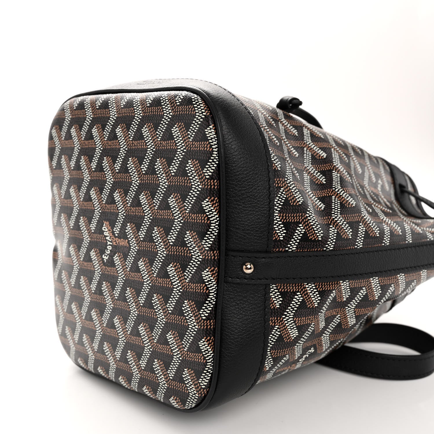 Goyard Goyardine Petit Flot Bucket Bag PM Black 9 of 9