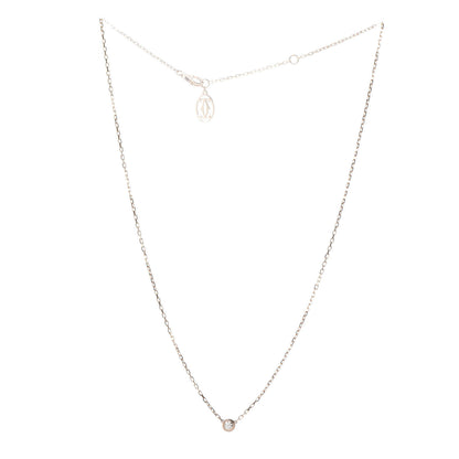 Cartier 18K Pink Gold Diamond SM D'Amour Pendant Necklace 3 of 5