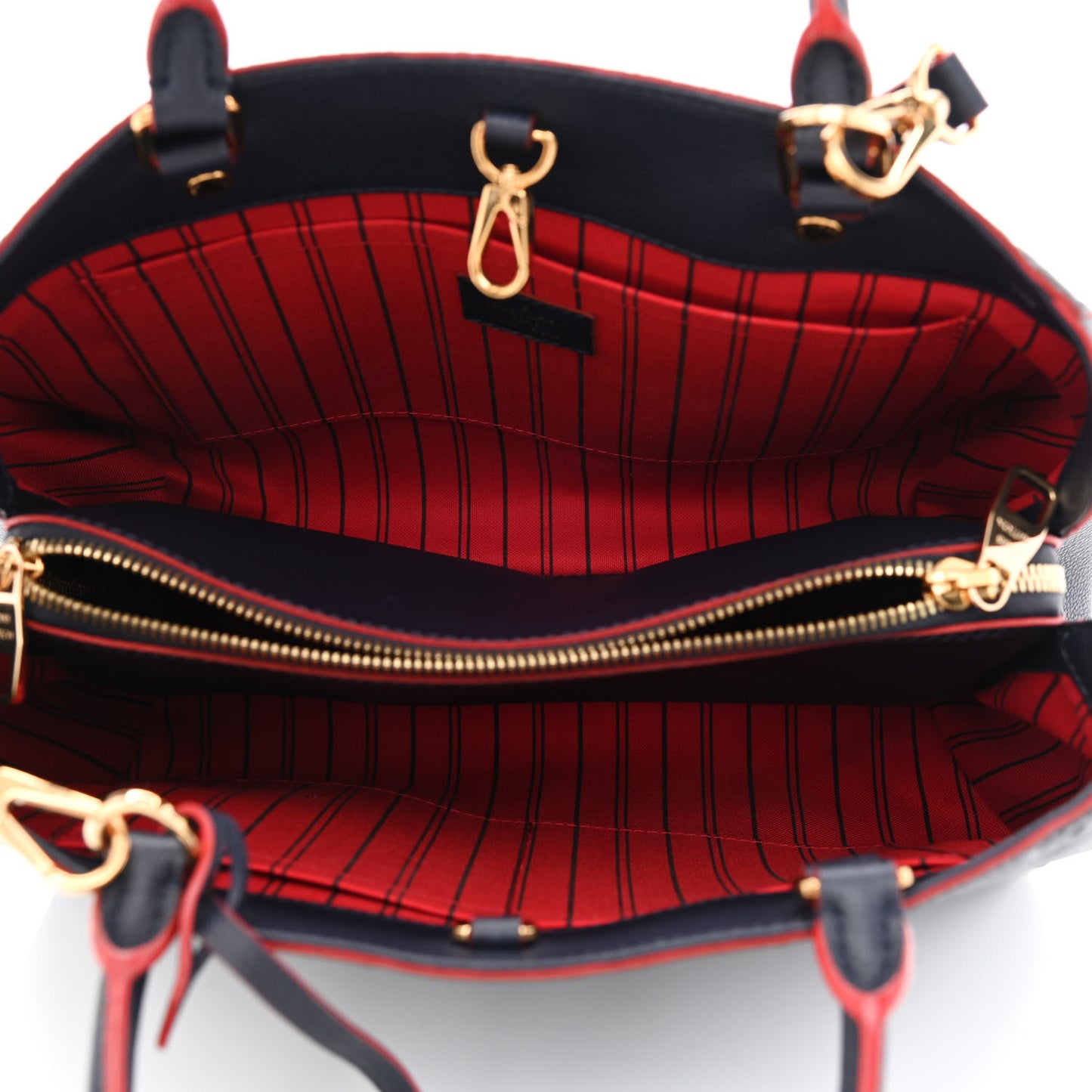 Empreinte Montaigne MM Marine Rouge
