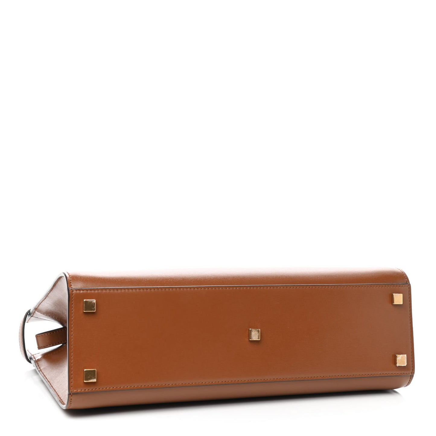Calfskin Small Manhattan Shopper Tote Brick