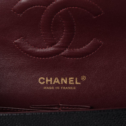 Chanel Caviar Quilted Medium Double Flap Black 6 of 8