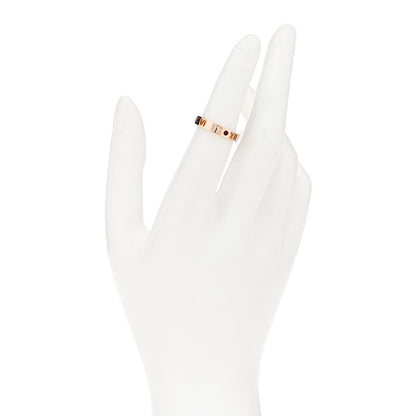 Tiffany 18K Rose Gold Ruby Atlas Pierced Ring 49 4.75 2 of 5