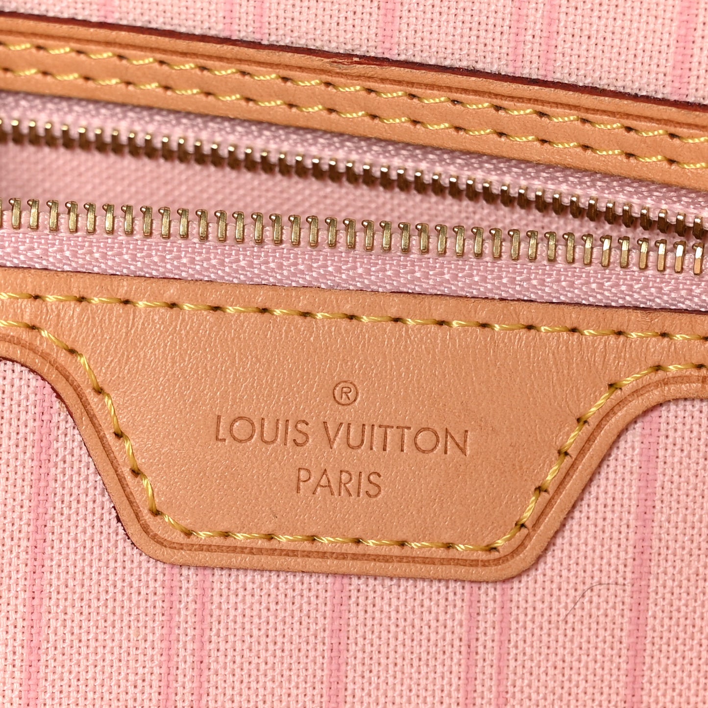 Damier Azur Neo Neverfull MM Rose Ballerine