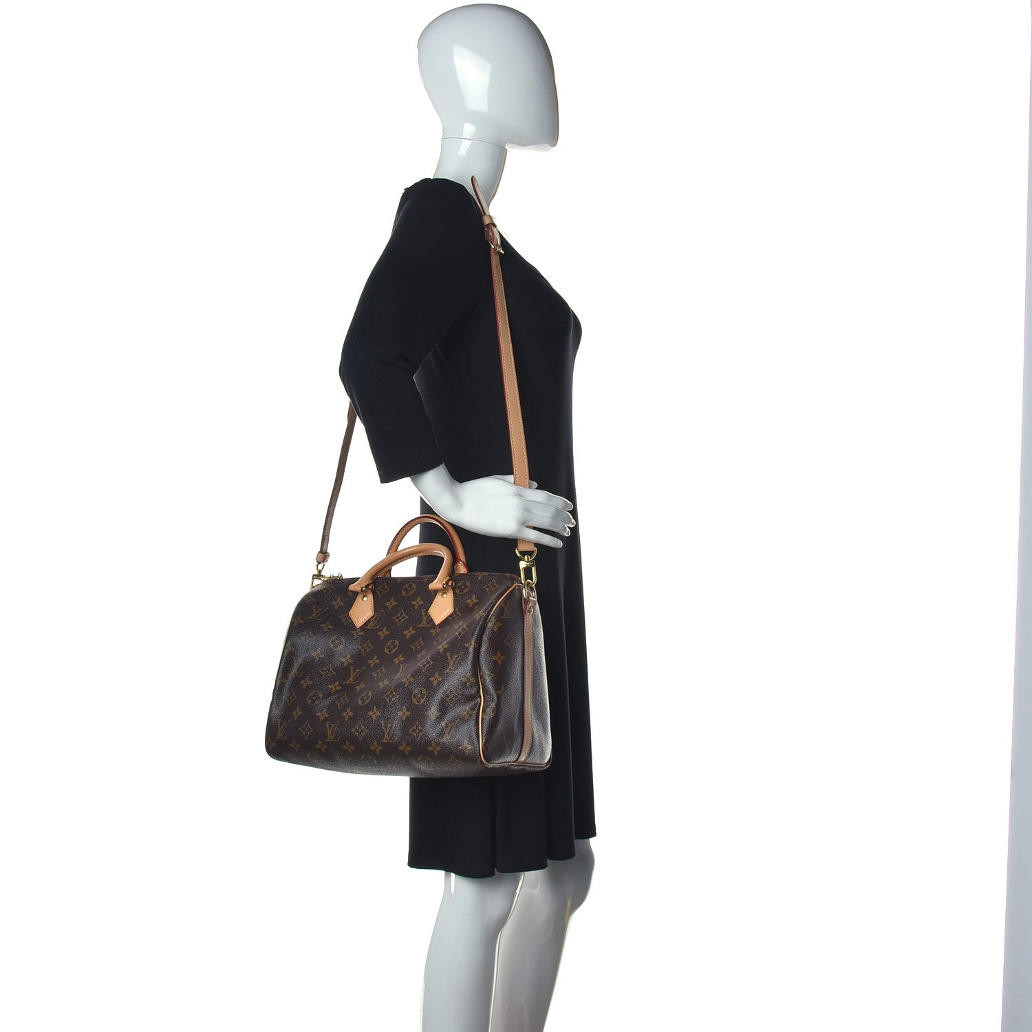 Louis Vuitton Monogram Speedy Bandouliere 30 2 of 24