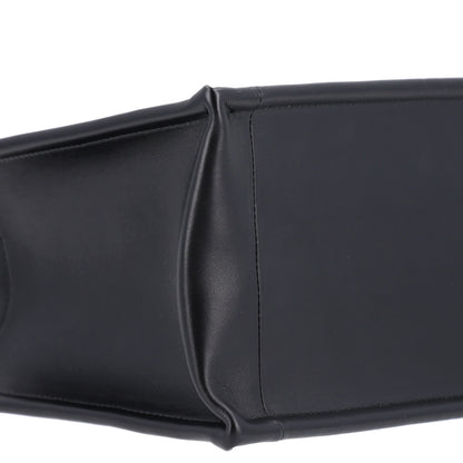 Christian Dior Calfskin Macro Cannage Small Book Tote Black 9 of 10