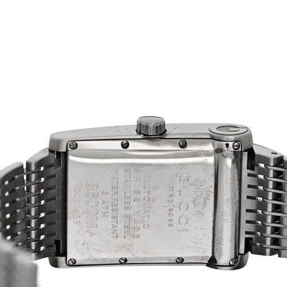 Gucci Stainless Steel 29mm 8600M Automatic Watch Grey 4 of 5