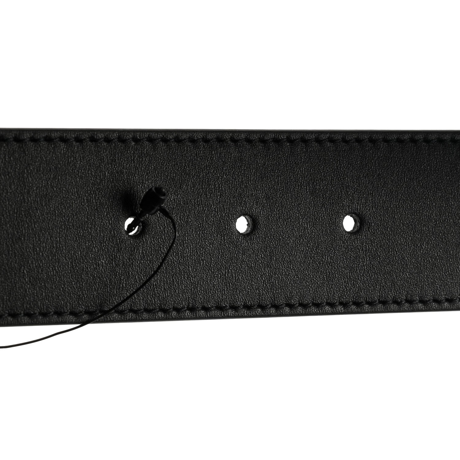 Gucci Moon Calfskin Scales Double G 40mm Belt 90 36 Black 4 of 6