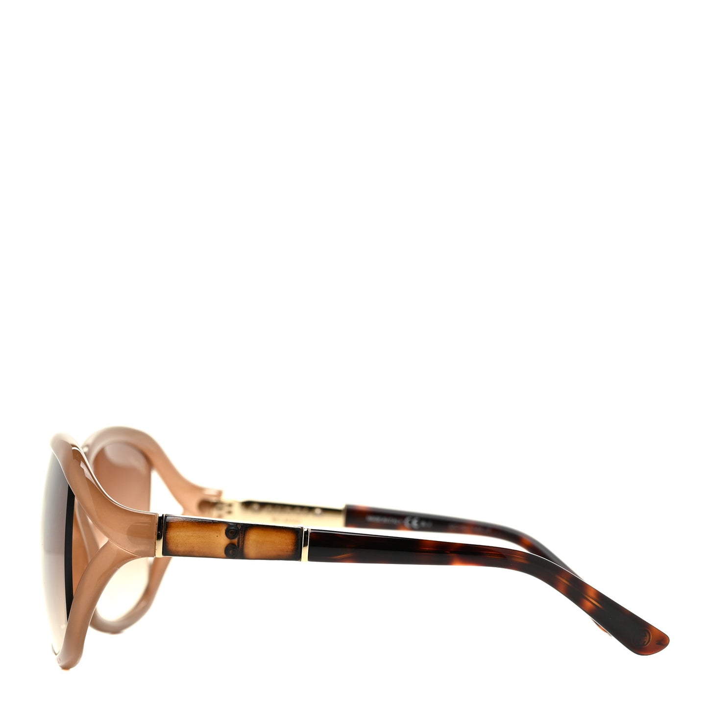 Acetate Bamboo Sunglasses 3671/S Tan Tortoise