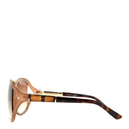 Gucci Acetate Bamboo Sunglasses 3671/S Tan Tortoise 2 of 8