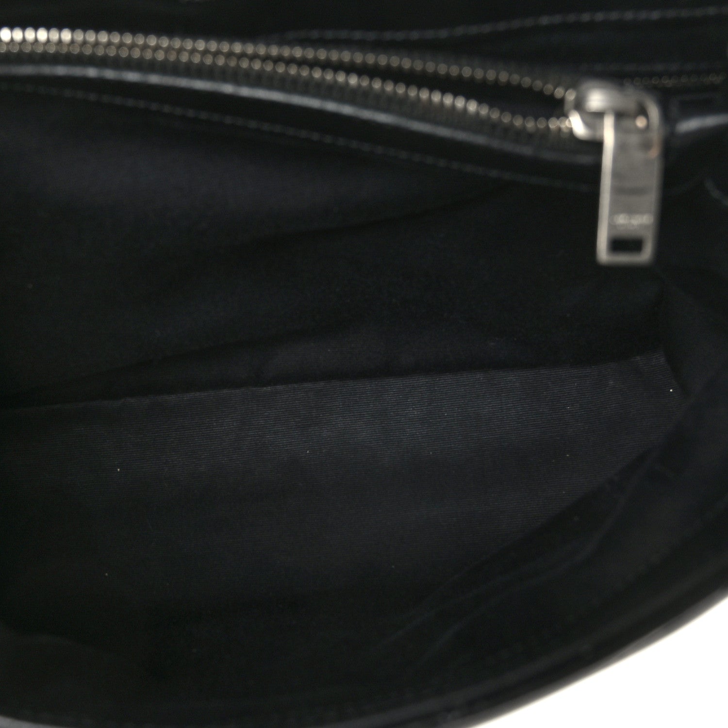 Saint Laurent Calfskin Y Quilted Monogram Medium Loulou Chain Satchel Black 5 of 9