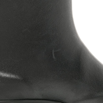 Chanel Caoutchouk CC High Boots 37 Black 12 of 17