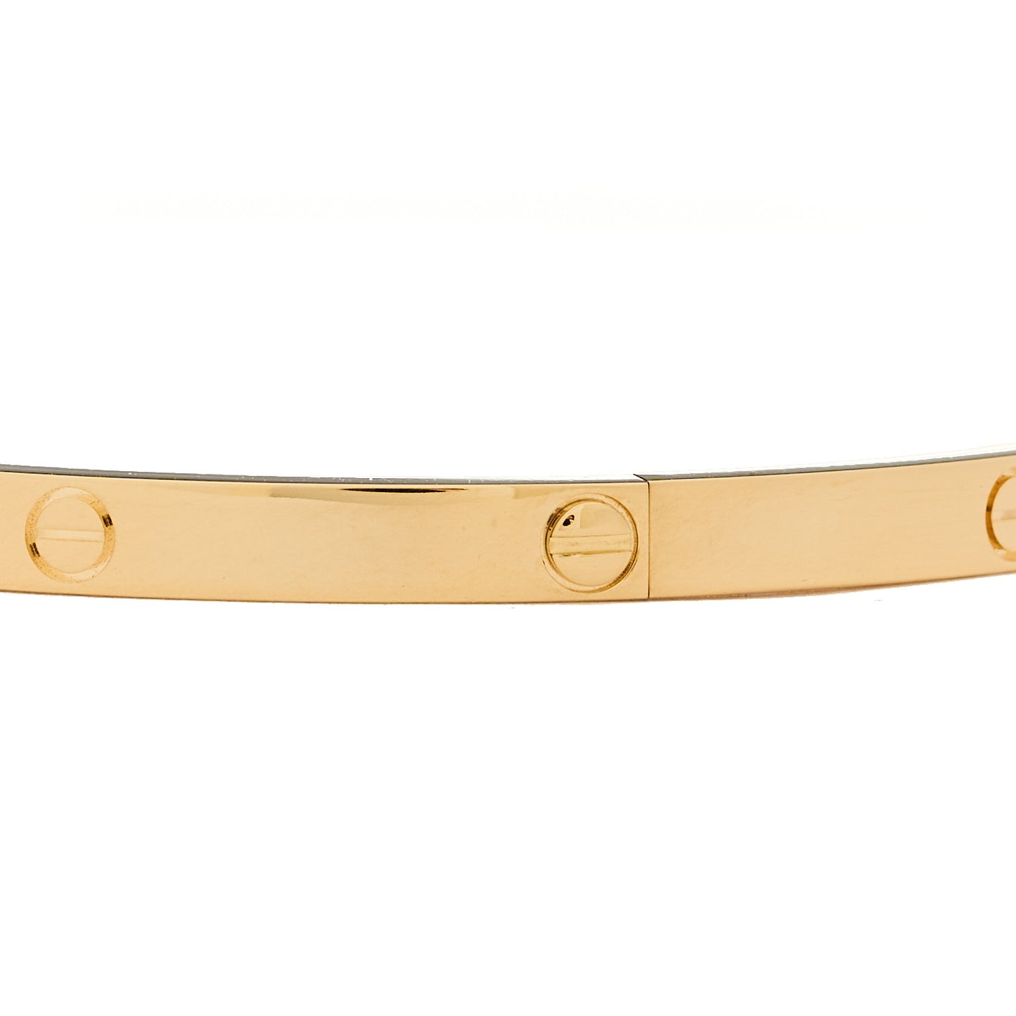 18K Yellow Gold Small LOVE Bracelet 18
