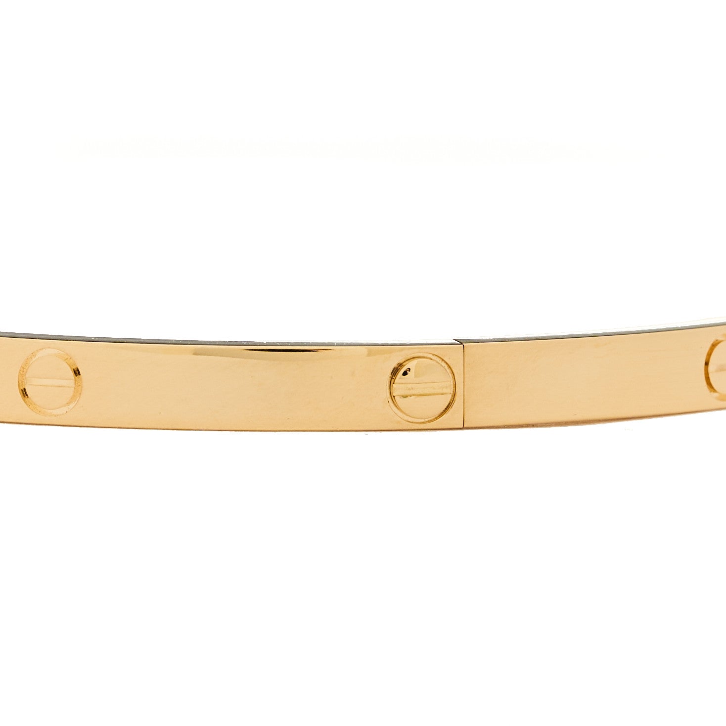 Cartier 18K Yellow Gold Small LOVE Bracelet 18 4 of 8