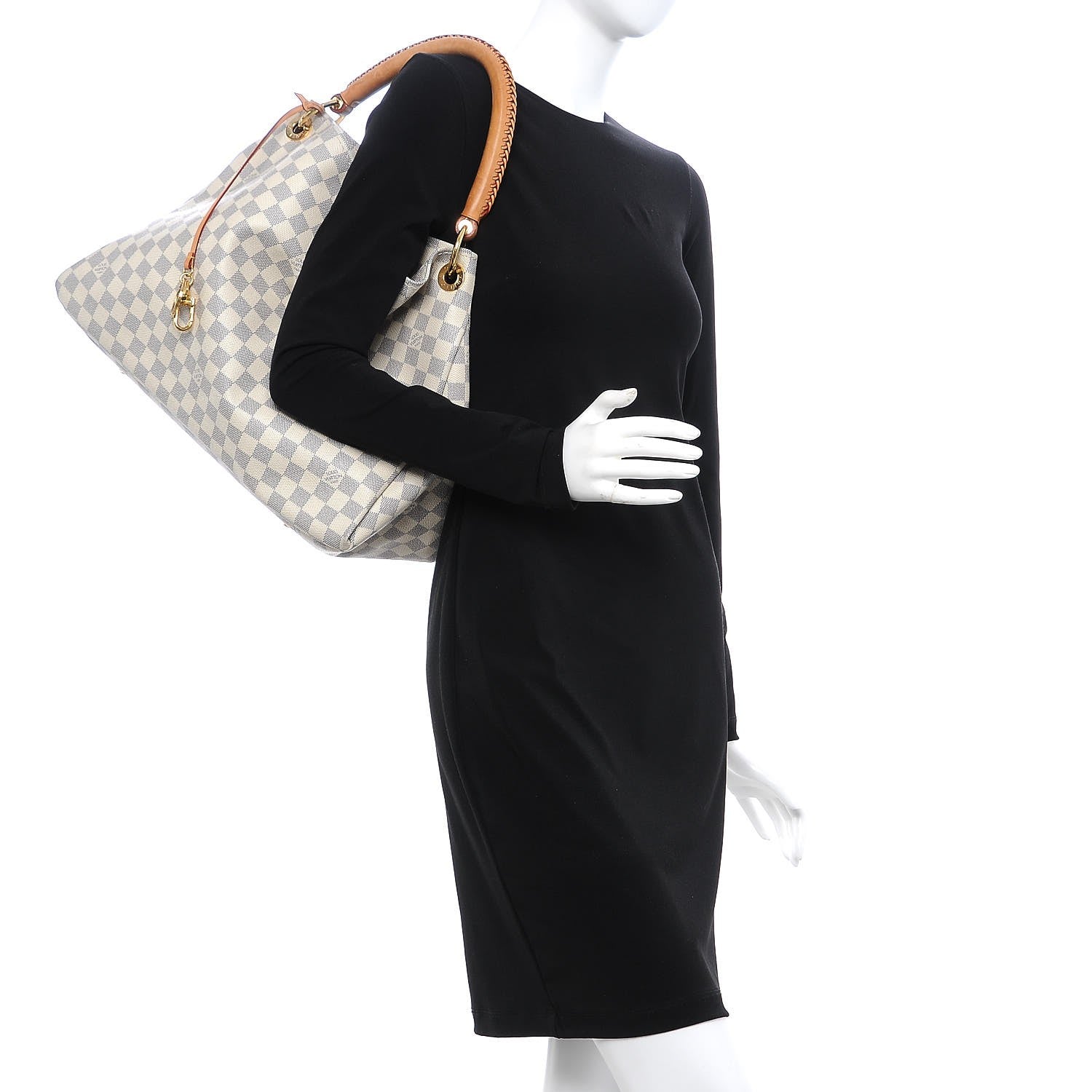 Louis Vuitton Damier Azur Artsy MM 2 of 10