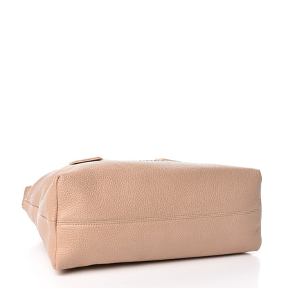Burberry London Grainy Calfskin Medium Baynard Tote Light Nude 4 of 13
