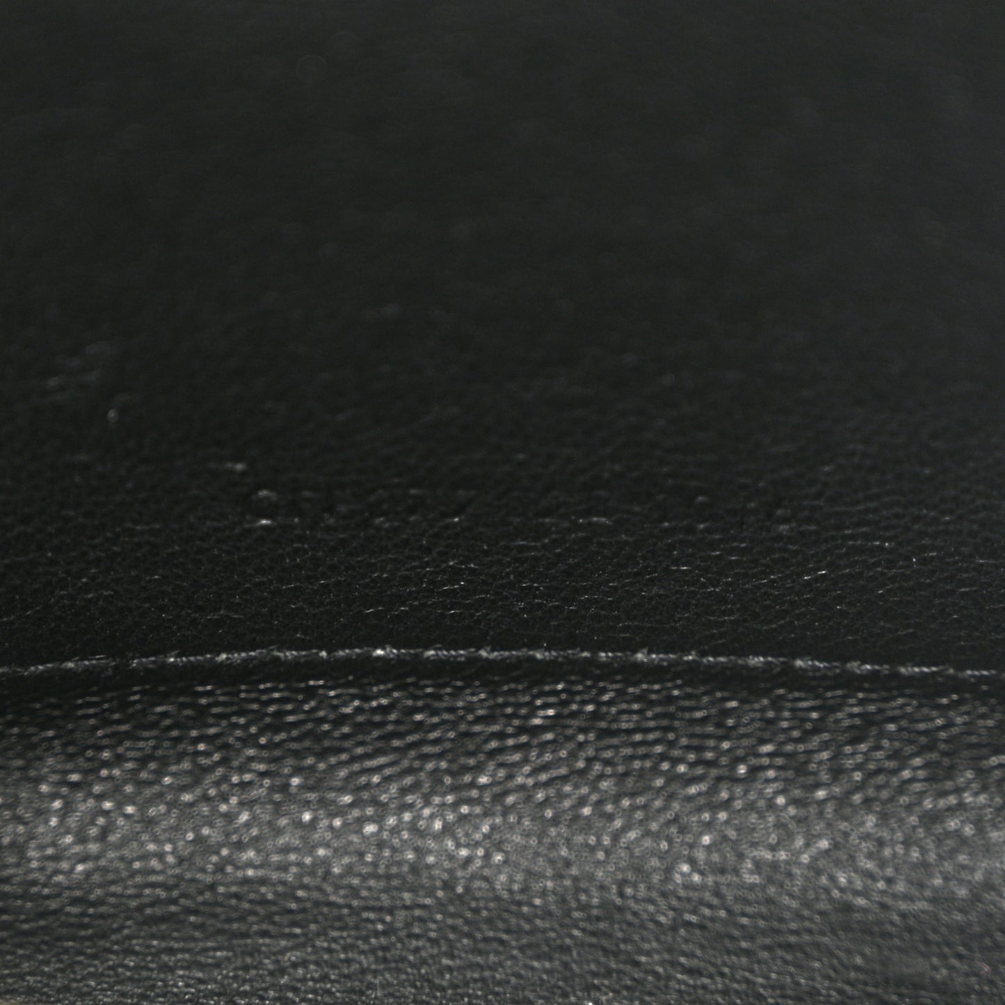 Grain De Poudre Matelasse Chevron Monogram Chain Wallet Fog