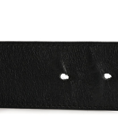 Gucci Calfskin Double G 40mm Belt 75 30 Black 6 of 9