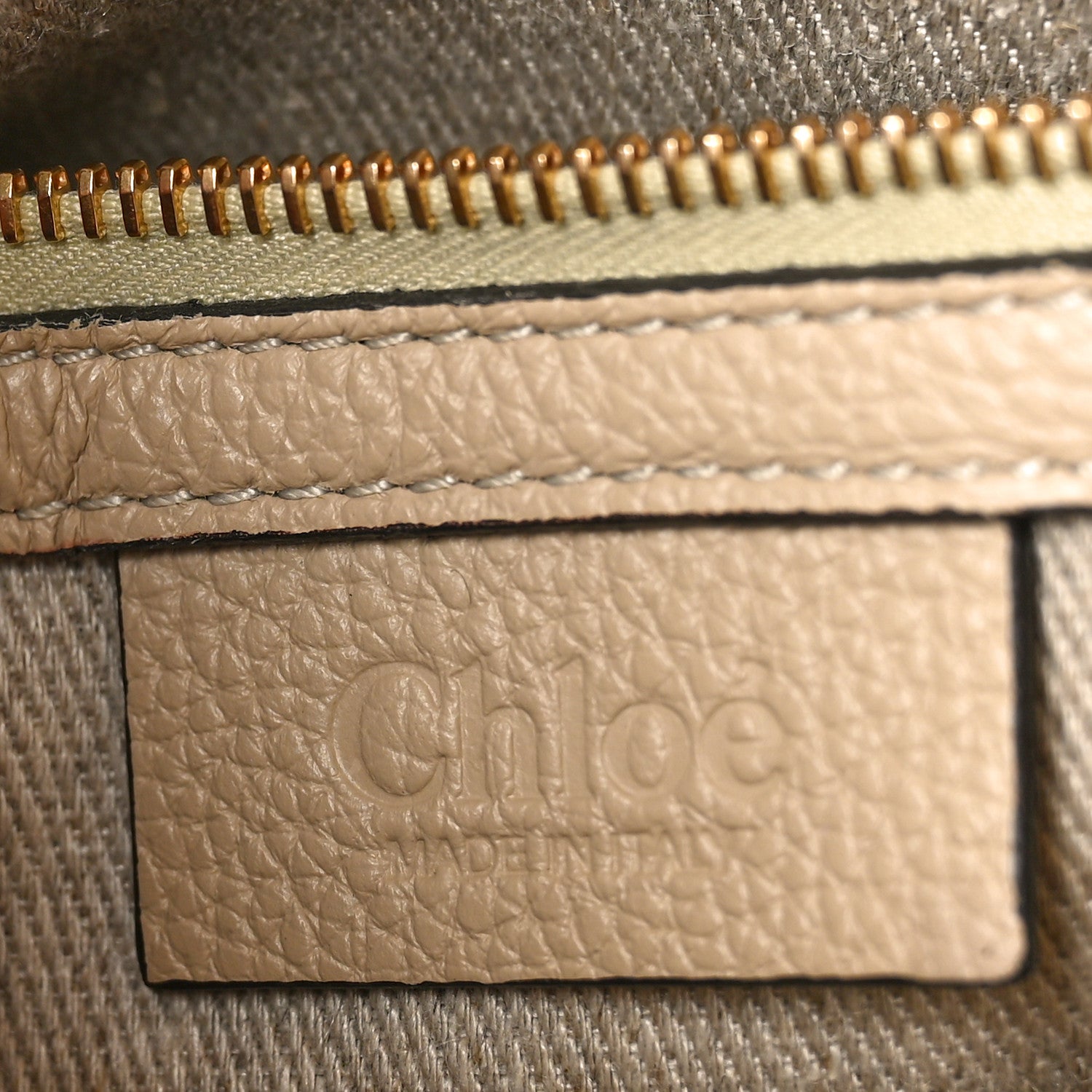 Chloe Calfskin Small Marcie Satchel Root Beige 6 of 10