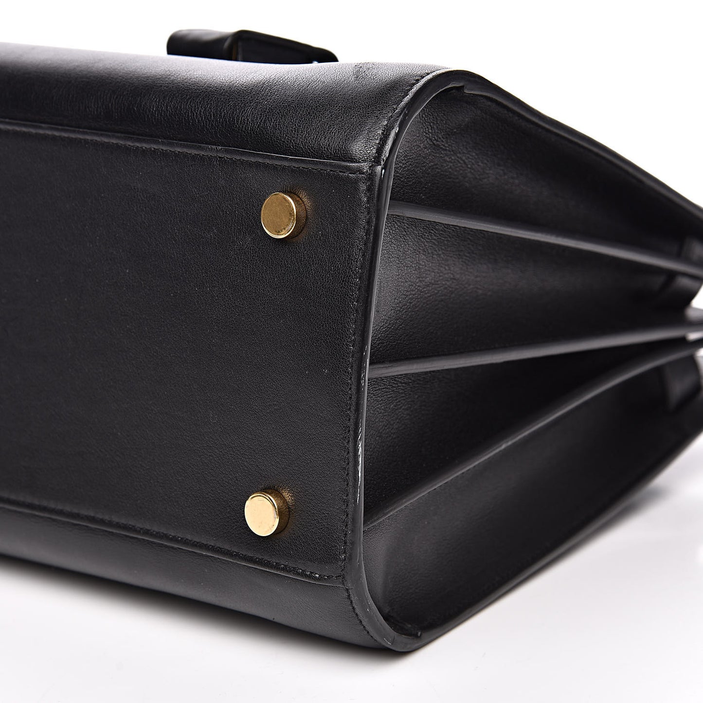 Calfskin Small Sac De Jour Black
