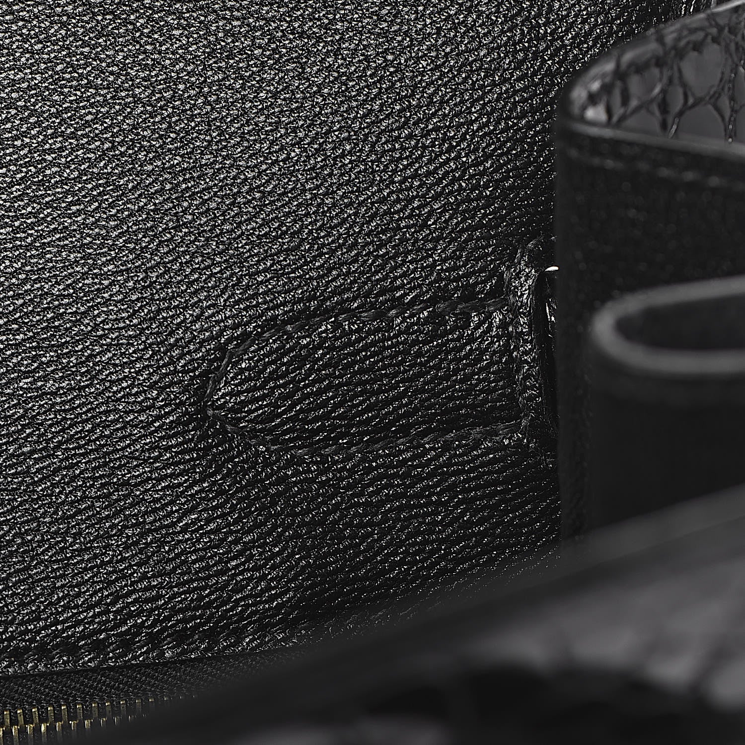 Hermes Shiny Porosus Crocodile Birkin 35 Black 19 of 32