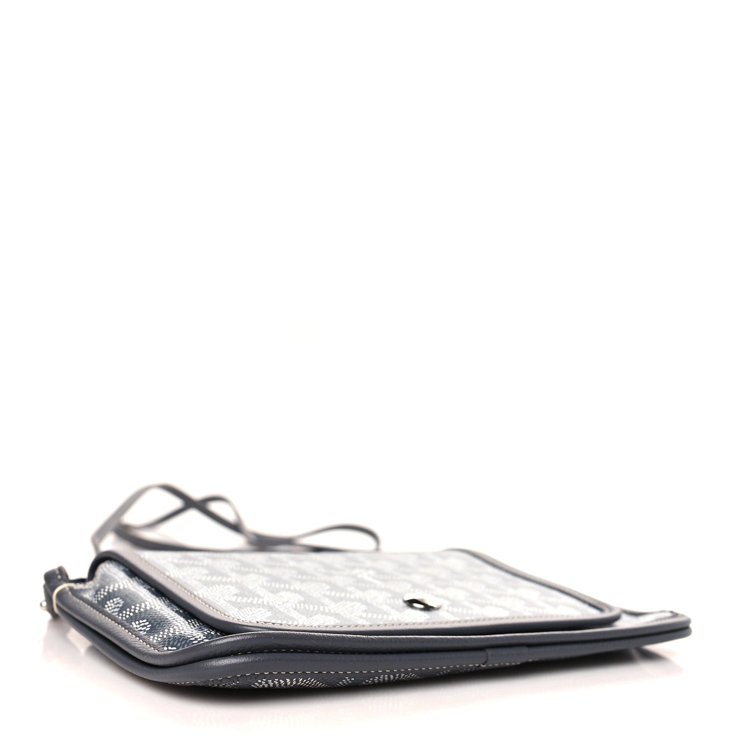 Goyardine Plumet Wallet Clutch Grey