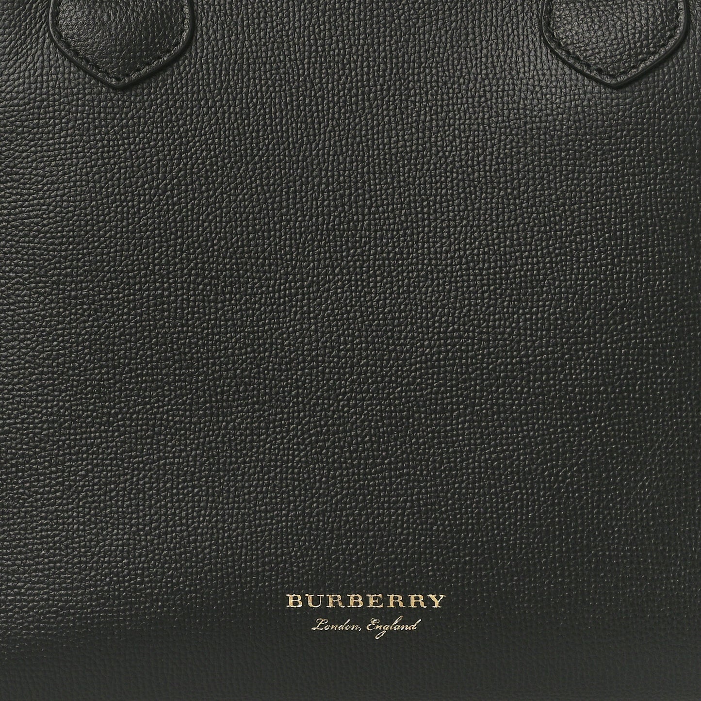 Derby Calfskin House Check Medium Banner Tote Black