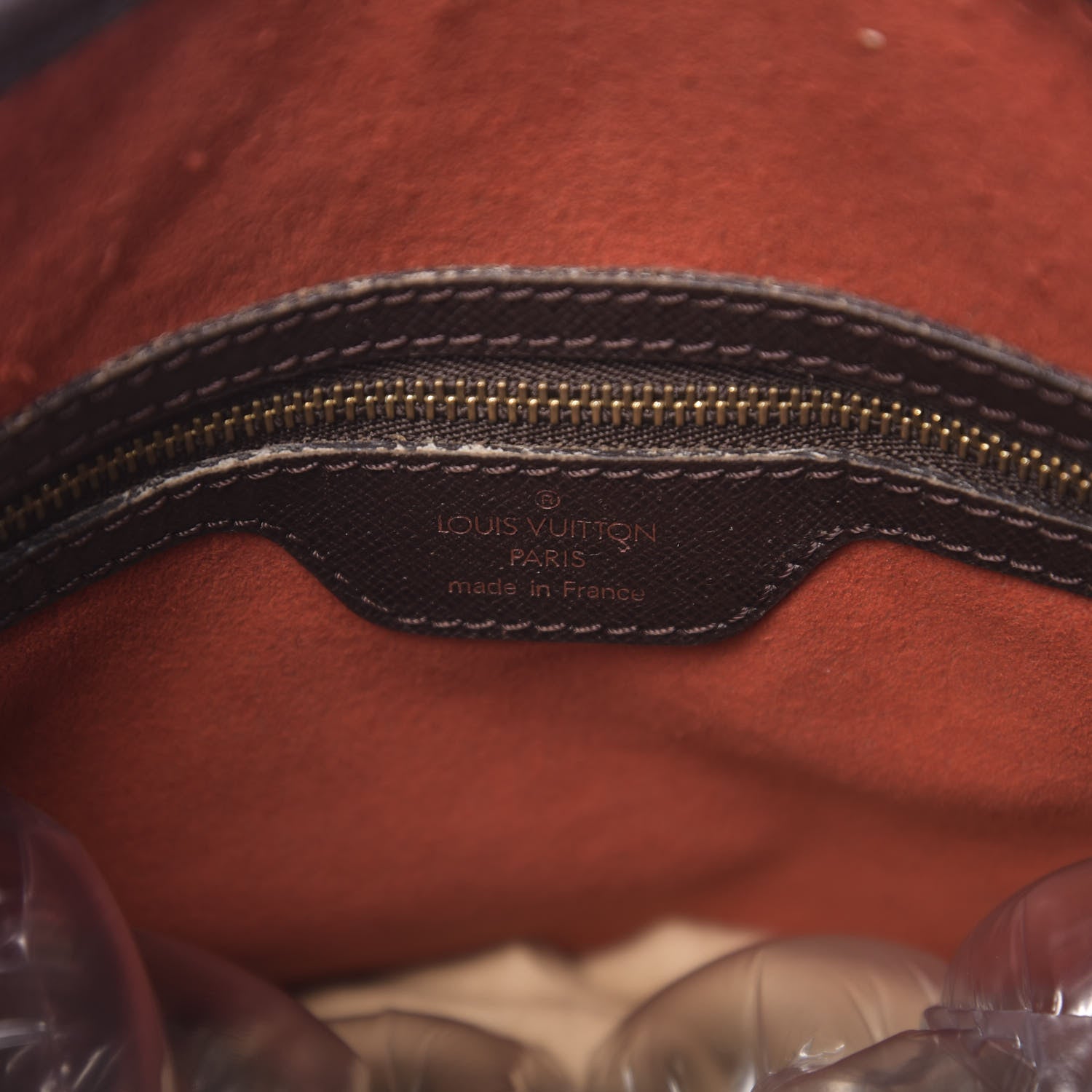 Louis Vuitton Damier Ebene Marais Bucket 23 6 of 13