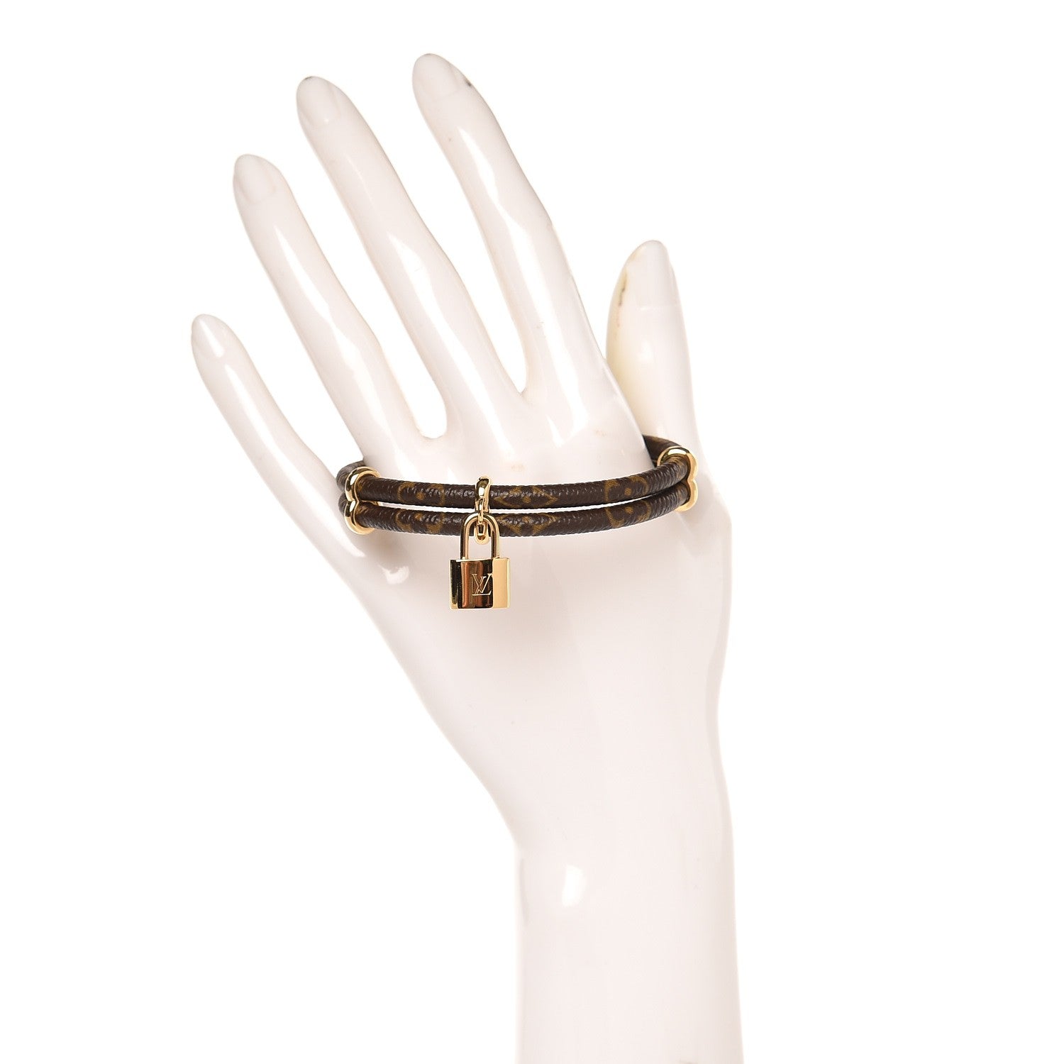 Louis Vuitton Monogram Keep It Twice Bracelet 17 2 of 3
