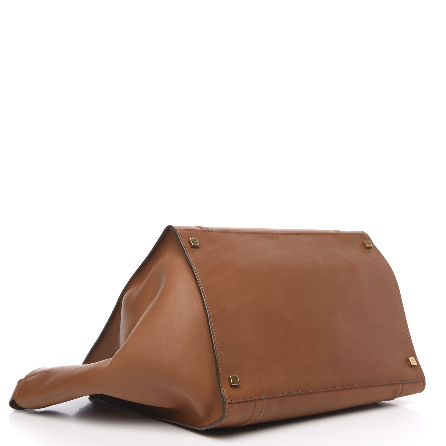 Celine Natural Calfskin Large Phantom Luggage Tan 4 of 19