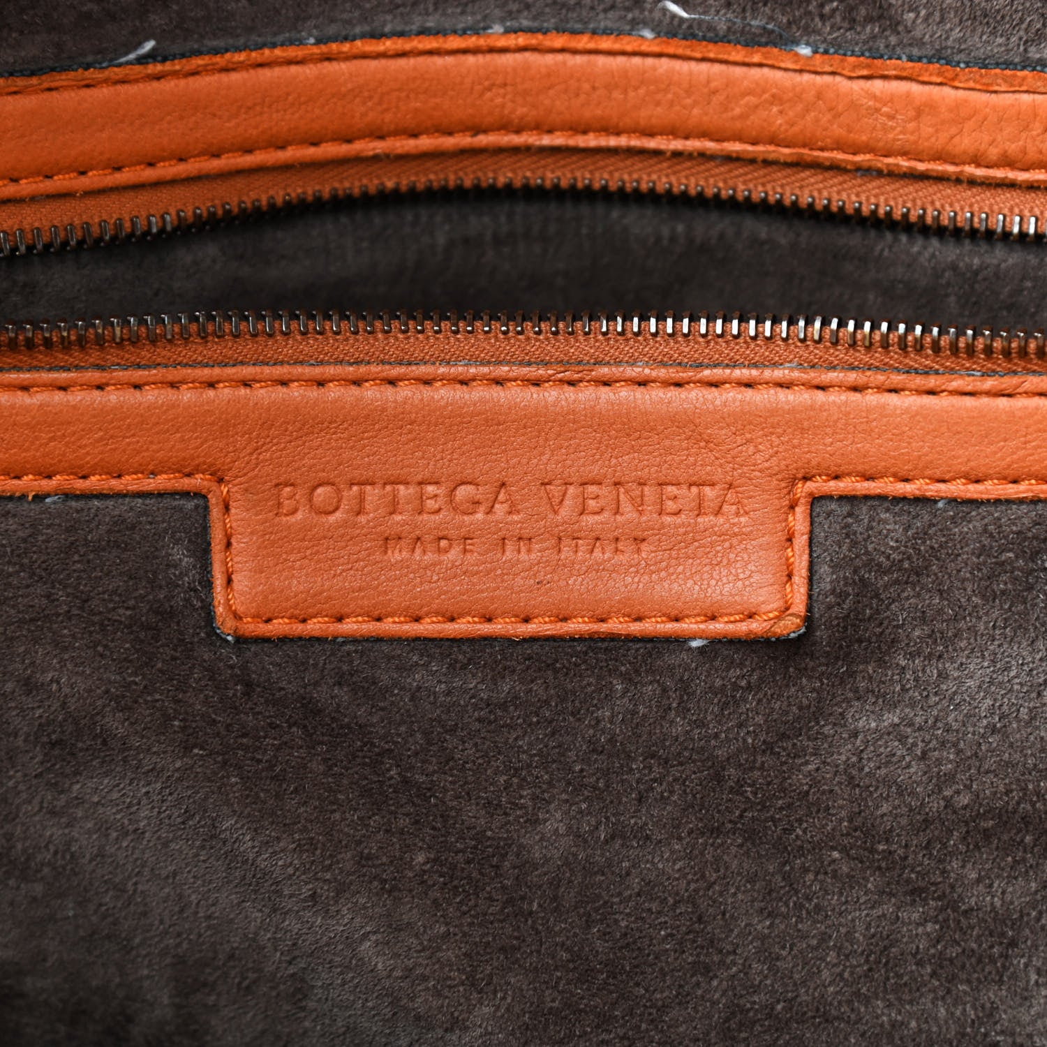 Bottega Veneta Nappa Intrecciato Medium Convertible Tote Tangerine 7 of 8