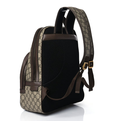 Gucci GG Supreme Monogram Medium Ophidia Day Backpack Brown 3 of 11
