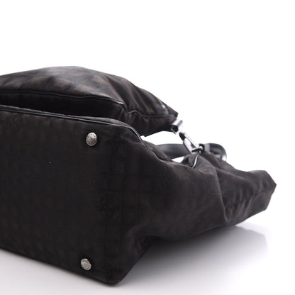 Chanel Nylon Travel Convertible Tote Black 8 of 10