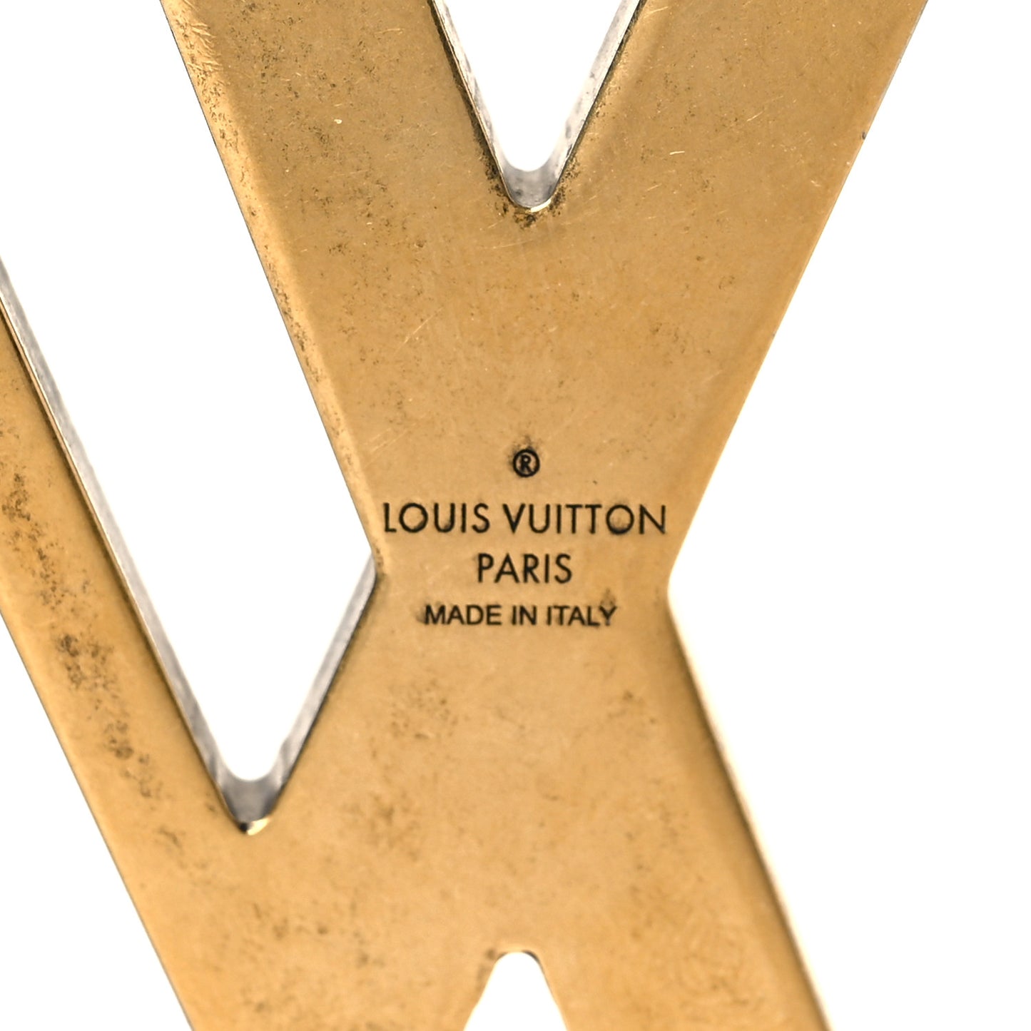 Enamel LV Flag Bag Charm Key Holder Multicolor