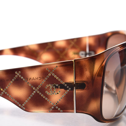 Chanel Crystal CC Logo Sunglasses 5080 B Tortoise 10 of 10