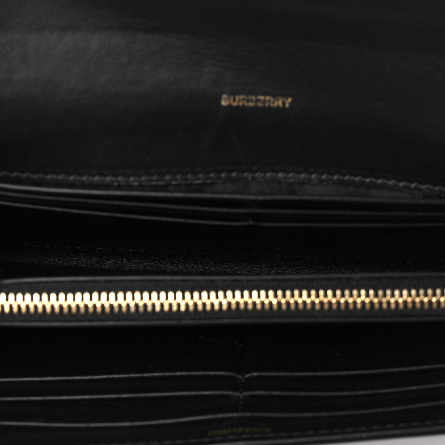 Grained Calfskin Tartan Halton Wallet Black