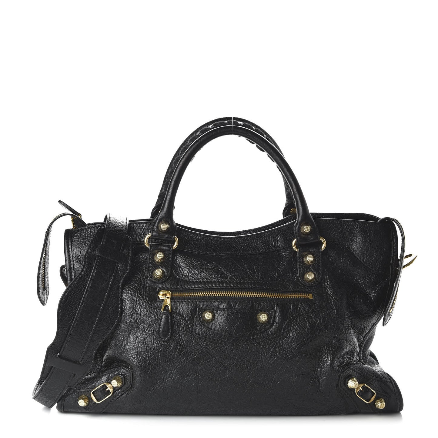 Agneau Giant 12 Gold Hardware City Black