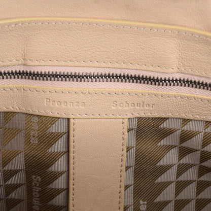 Proenza Schouler Lambskin Fringe Medium PS1 Satchel Nude 6 of 8