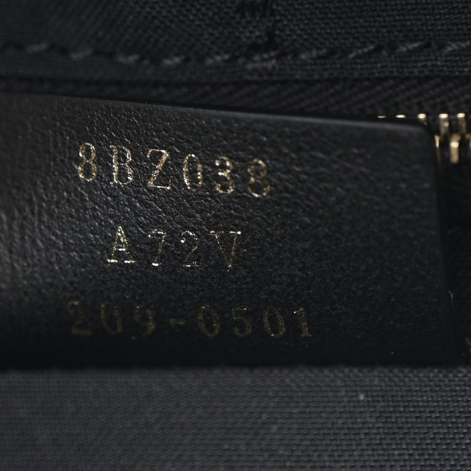 Fendi Nappa FF 1974 Embossed Mini Backpack Black 7 of 13