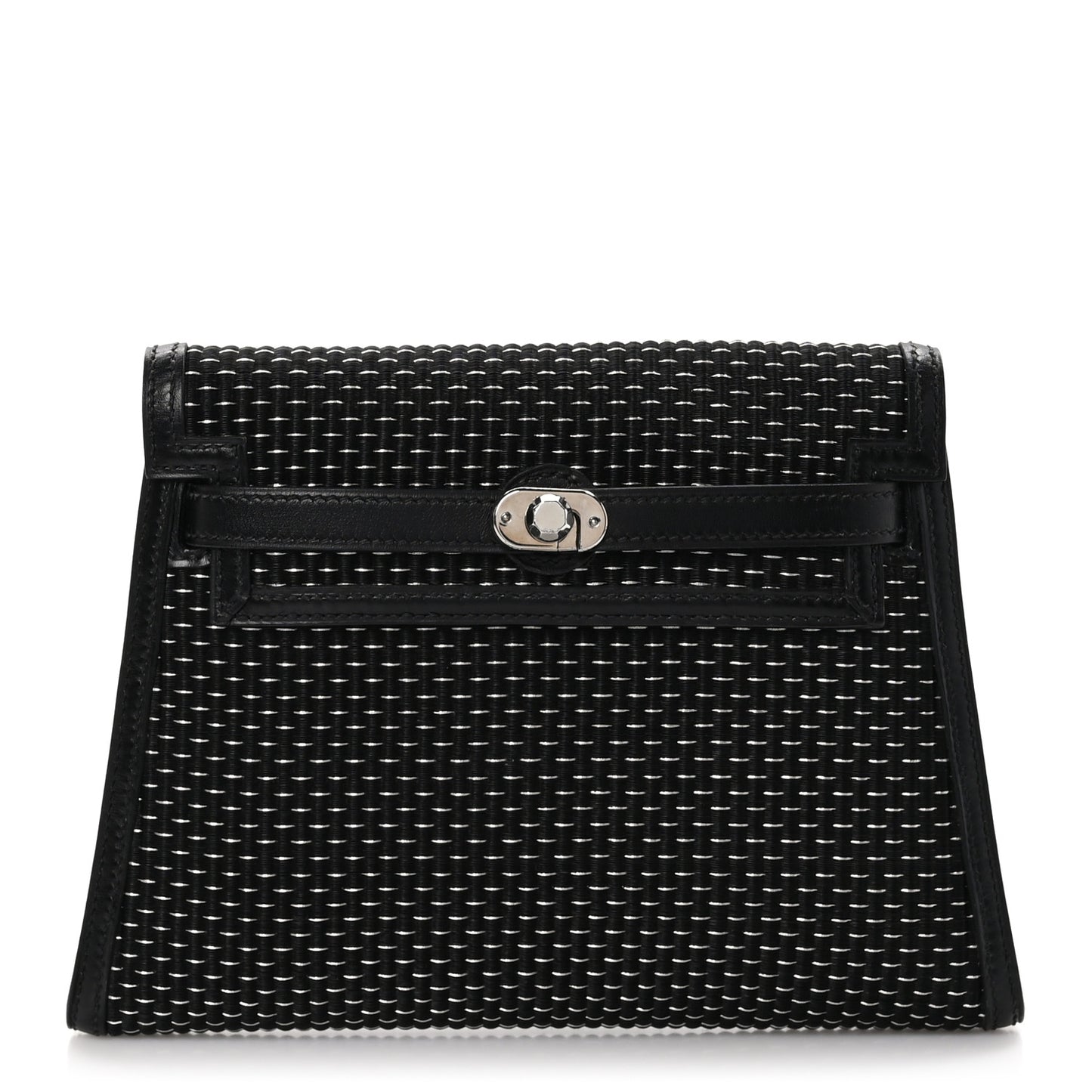Crinoline Kelly Crutch Clutch Black