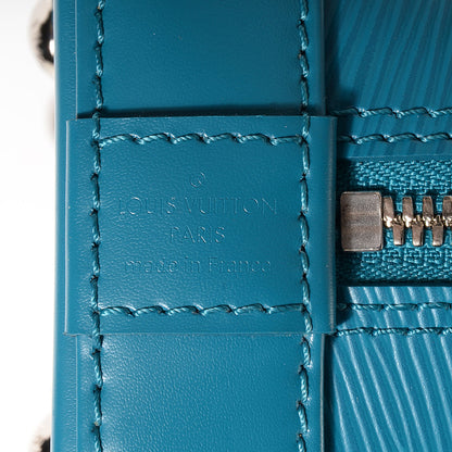 Louis Vuitton Epi Alma BB Cyan 7 of 7