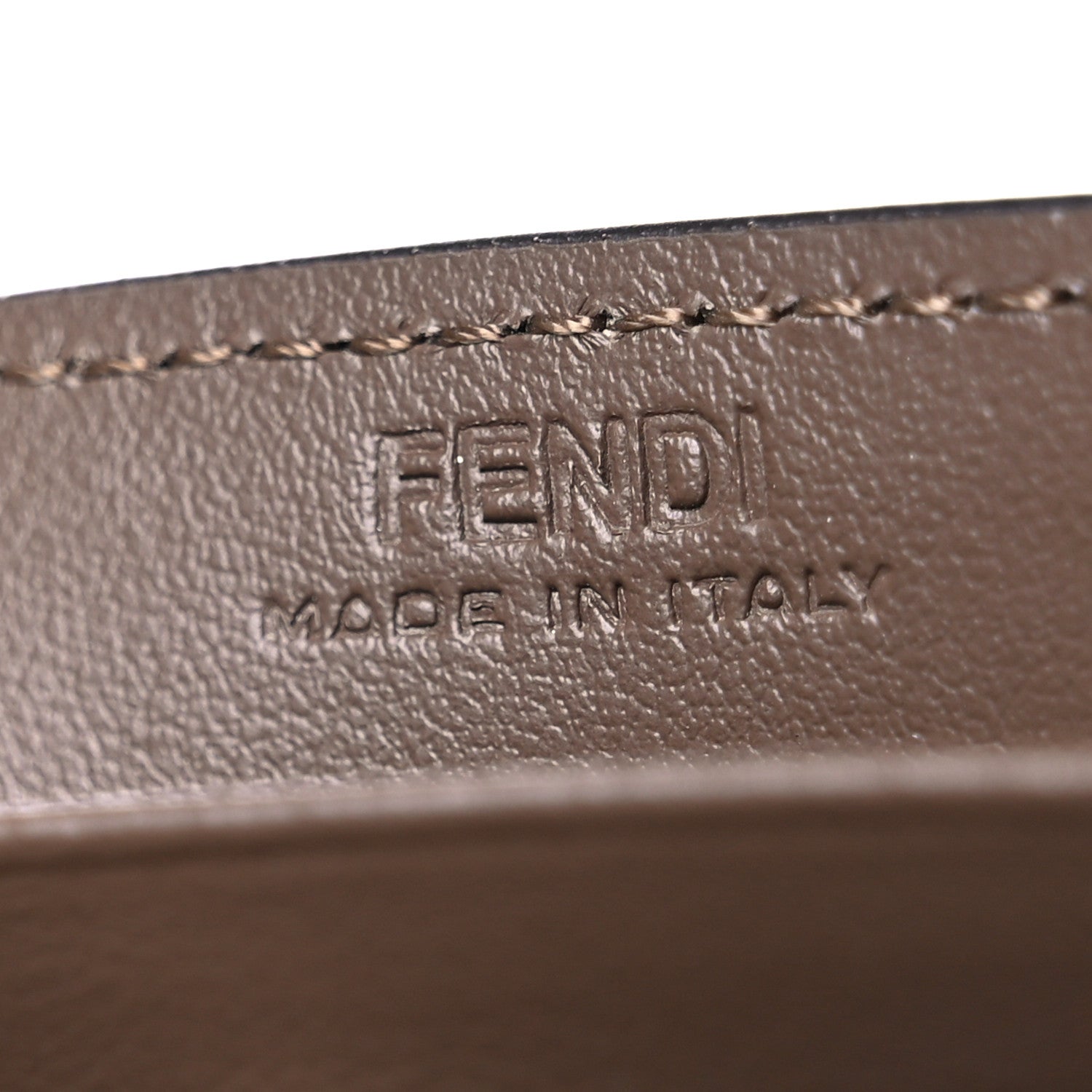 Fendi Vitello Soft F is Fendi Bi-Color FF 1974 Embossed Continental Envelope Wallet On Chain Maya Black 5 of 9