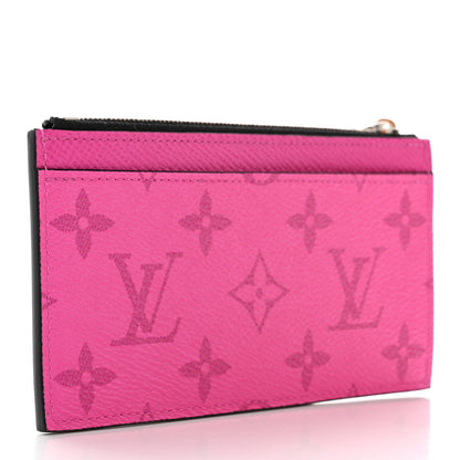 Louis Vuitton Taigarama Coin Card Holder Fuchsia 3 of 10