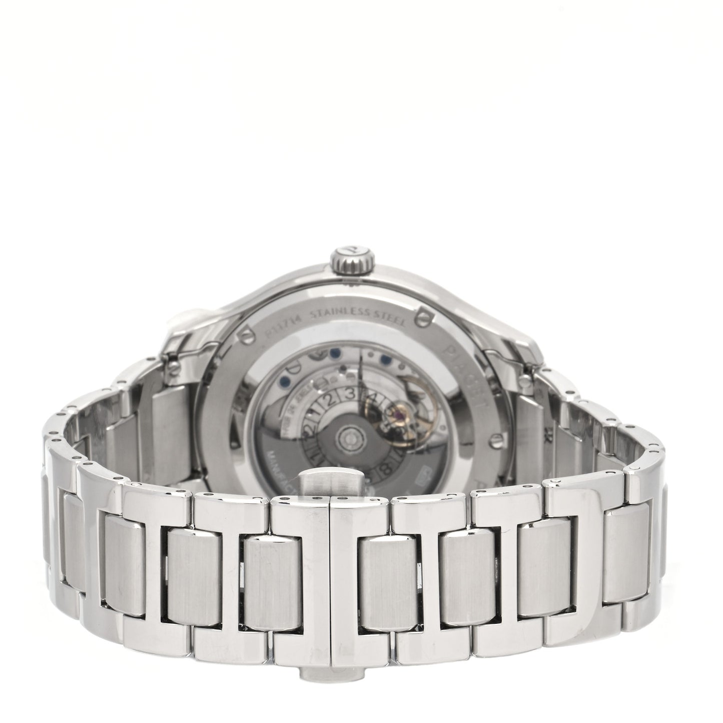 Stainless Steel Diamond 36mm Polo Date Automatic Watch Blue