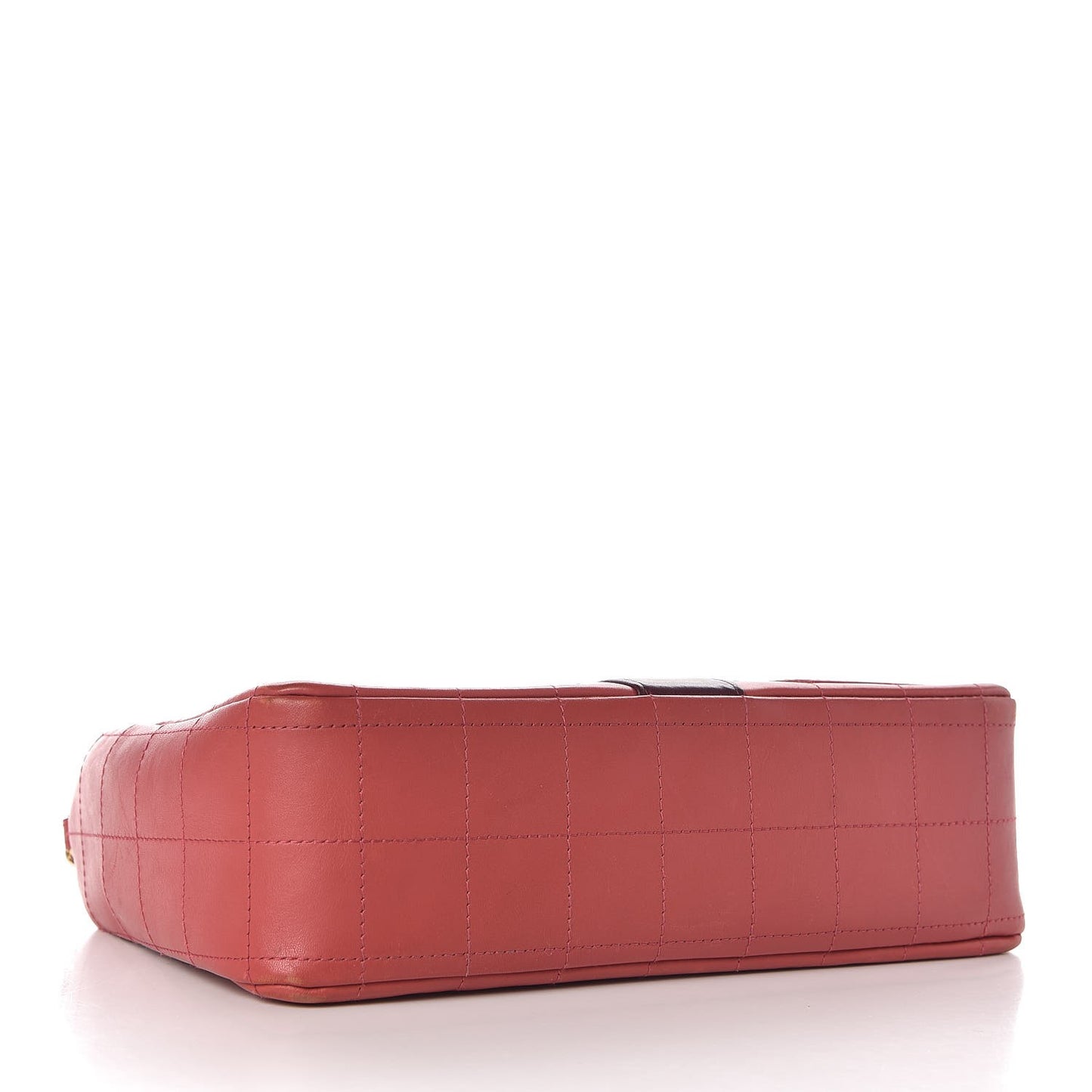 Calfskin Quilted Small Girl Shoulder Bag Pink
